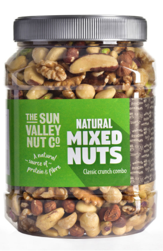 119553.png Sun Valley Natural Mixed Nuts Premium Quality Selection Pack of 1x1kg - Image 1