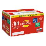 Walkers Crisps Large Variety Box Pack of 60x25g