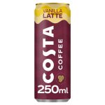 Costa Coffee Vanilla Latte Pack of 12x250ml