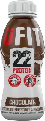 UFIT Chocolate Flavour High Protein Milkshake Pack of  310ml - Image 2