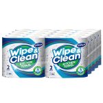 Velvet Wipe and Clean Kitchen Roll Towel, 20 x 75 Sheet Pack