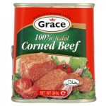 Grace Halal Corned Beef (Pack of 6 x 340 gm)