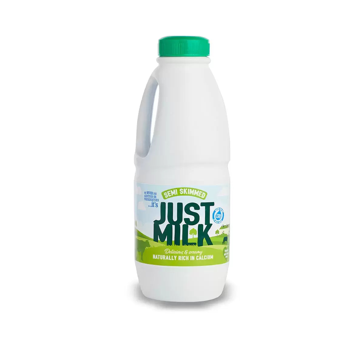 79417944244254_1_f455dac2-5846-447b-ac6a-369d4774de72.jpg Candia Just Milk Semi-Skimmed Milk Pack of 1 litter - Image 1