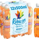 Rubicon Spring Pineapple Passion Flavoured Sparkling Spring Water Pack of 12x500ml