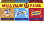 McVitie's Mini's Mixed Box, 28 Pack Bulk Box Biscuits 572g - Image 2