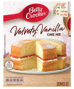 Betty Crocker Velvety Vanilla Cake Mix Pack of 4x425g - Image 2