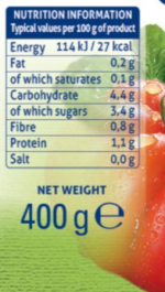 Valfrutta Chopped Tomatoes, 12 x 400g - Image 2