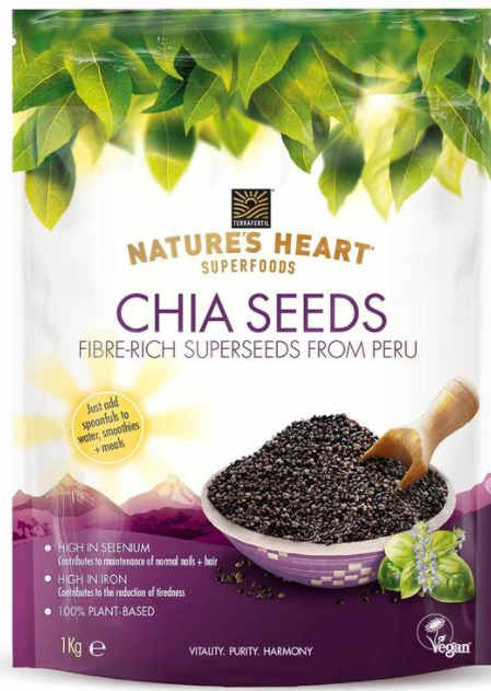 Capture1_56290536-293e-4e20-9514-ff7af91eac69.png Nature's Heart Chia Seeds Pack of 1kg - Image 1