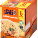 Uncle Ben's Golden Vegetable Microwave Rice, 6 x 250g