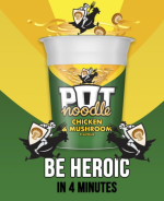 Pot Noodle Chicken & Mushroom Pack of 12x90g - Image 3