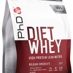 PHD Diet Whey Belgian Chocolate Whey Protein Powder, 2kg