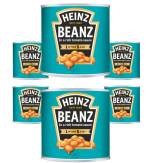 Heinz Baked Beans Pack of 6 Cans x 2.62kg - Image 2