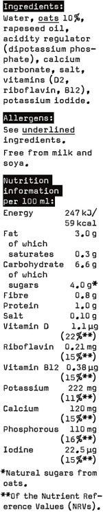 Oatly Oat Drink Barista Edition Long Life Bundle 1 Litre (6 Pack) - Totally Vegan – Dairy Free Oat Milk - Image 3