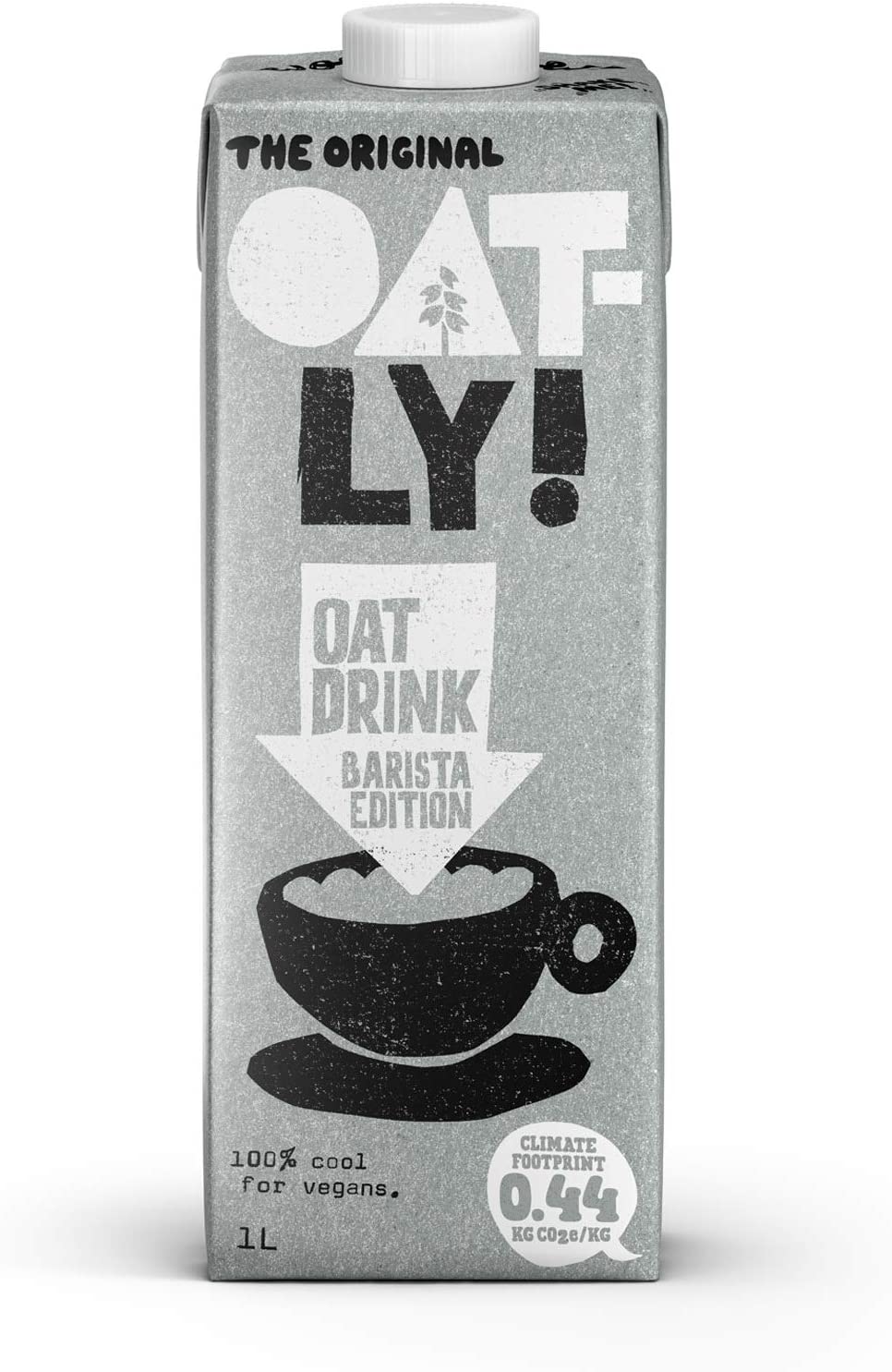Oatly12litre3.jpg Oatly Oat Drink Barista Edition Long Life Bundle 1 Litre (12 Pack) - Totally Vegan – Dairy Free Oat Milk - Image 1