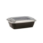 Cafe Express Plastic Containers and Lids 38oz, Pack of 25 - Image 3
