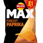Walkers Max Punchy Paprika Crisps 15x65G