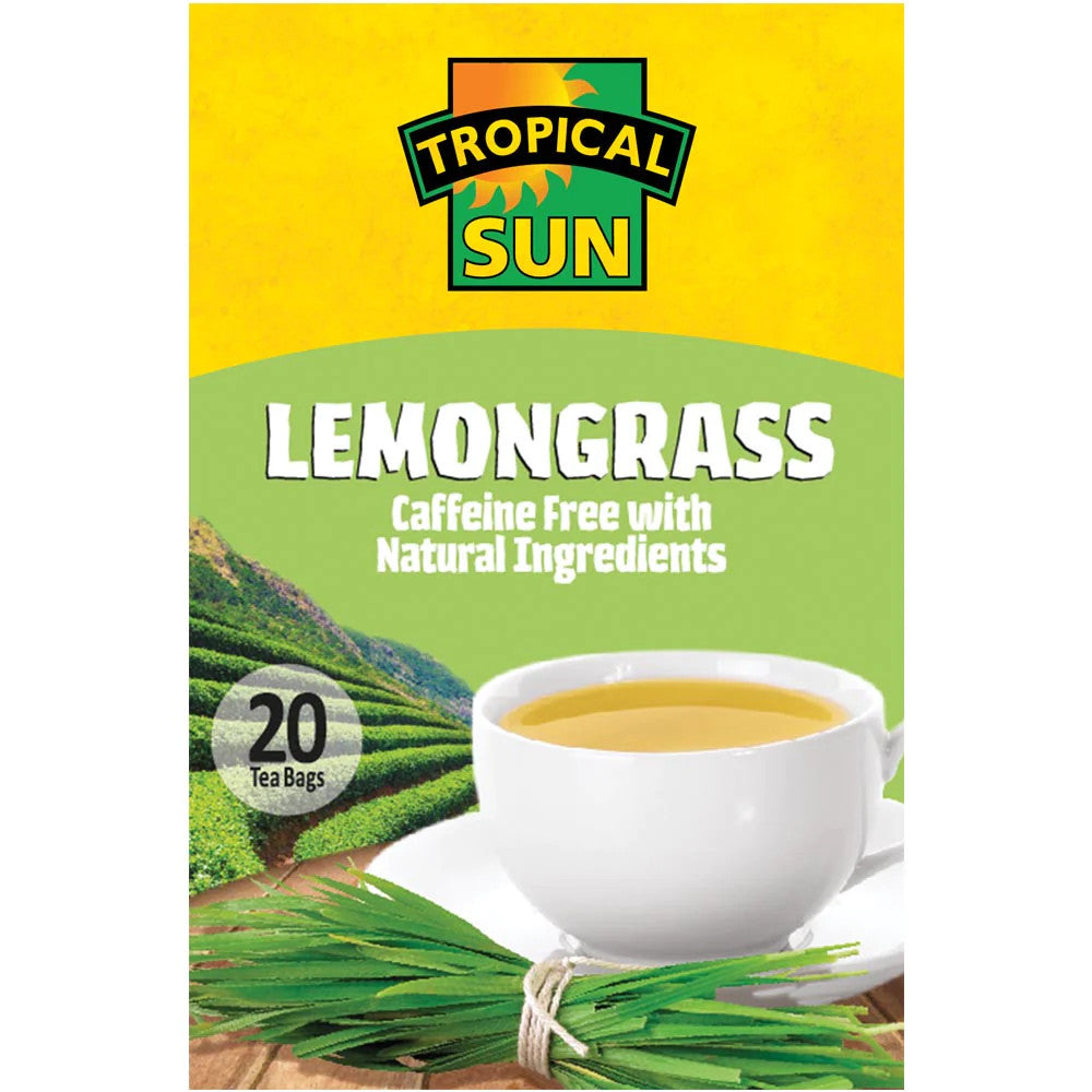 food_Tropical_Sun_Lemongrass_20_Bags_1200x1200__80032_1697129602_1280_1280.jpg Tropical Sun Lemon Grass Tea 24g - Image 1