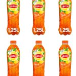 Lipton Ice Tea Peach 1.25L x Pack of 6