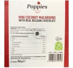 Poppies Master Baker Mini Coconut Macaroons With Belgian Chocolate Pack 700g - Image 3