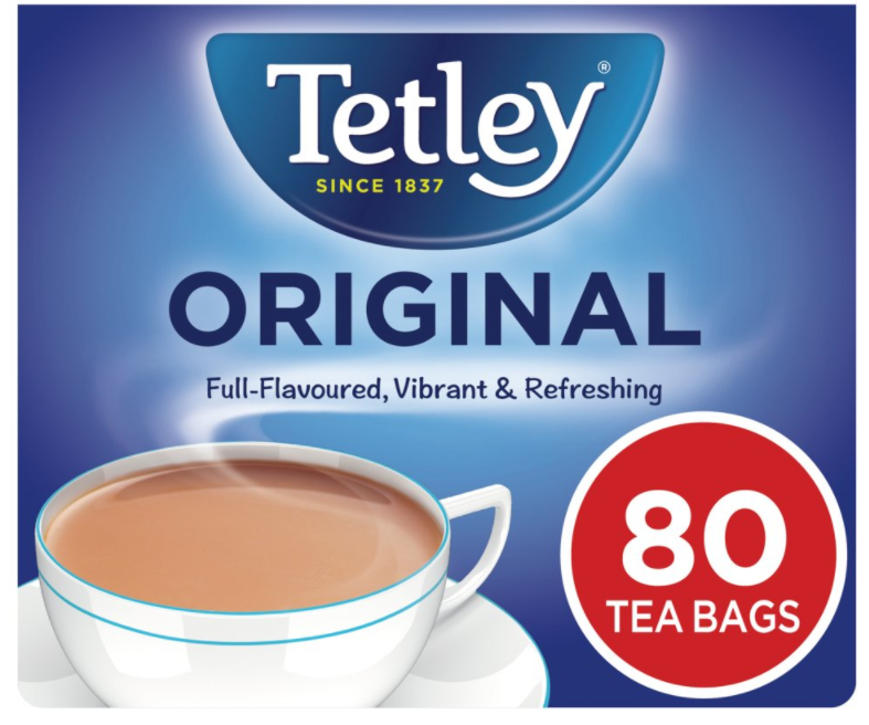 tetley.png Tetley Original Tea Bags 480 Bags (80 x 6 bags ) - Image 1