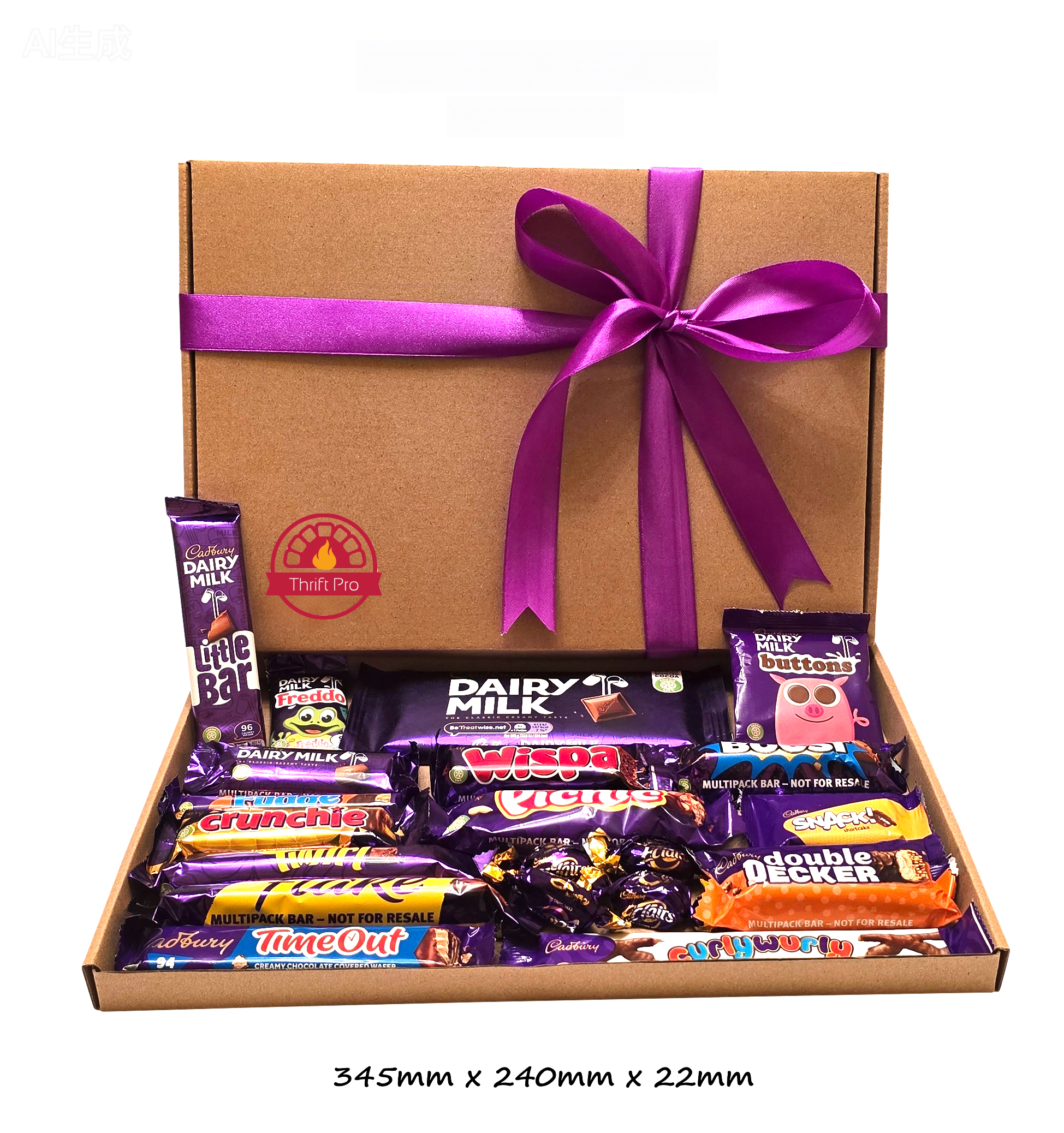 蝴蝶结1 Grand Cadbury Chocolate Gift Box - Image 1